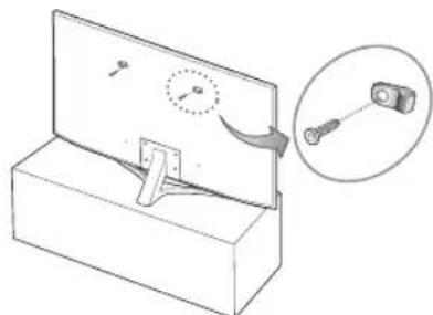 SAMSUNG UE55MU6475U - Preventing the TV from falling - 1