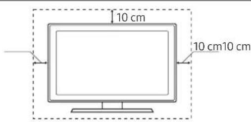 SAMSUNG UE55MU6475U - Television ilmankierron takaaminen - 1