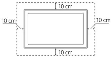 SAMSUNG UE75MU8005T - Sørg for korrekt ventilation til dit tv - 2