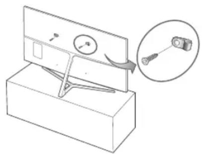SAMSUNG UE75MU8005T - Preventing the TV from falling - 1