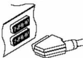 Lenson LD 9010 - Raccordement de votre magnétoscope ou enregistreur - 1