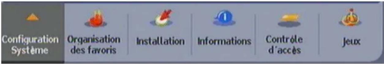 Lenson LD 9010 - Description des menus - 1