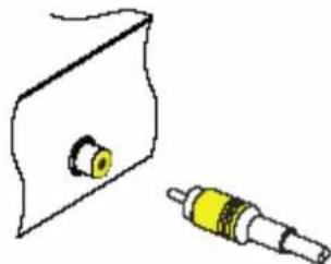 Lenson LD 9010 - Utilisation du connecteur vidéo composite - 1