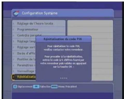 Lenson LD 9010 - Réinitialisation du code PIN - 1