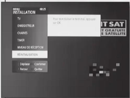 Lenson LD 8000 - Réinitialisation du terminal - 1