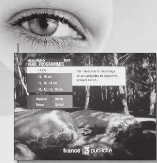 Lenson LD 8000 - Pour verrouiller une ou plusieurs chaînes : - 2