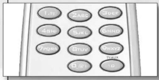 Lenson LD 8000 - Les touches numériques - 1