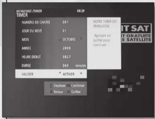 Lenson LD 8000 - Paramétrage du « réveil » du terminal - 1