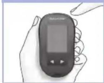 Accu-Chek Performa - The beeper prompts you: - 1