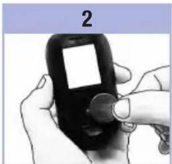 Accu-Chek Performa - Substituição dailha - 2