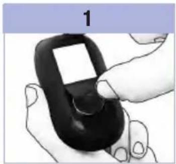 Accu-Chek Performa - Remplacement de la pile - 1