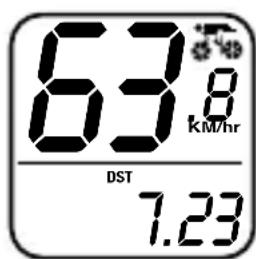 Bell EZFit - DISTANCIA DEL VIAJE (DST) - 1