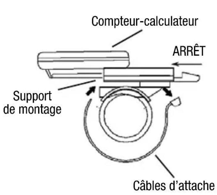 Bell EZFit - INSTALLATION DE L'AIMANT ET DU CAPTEUR - 1