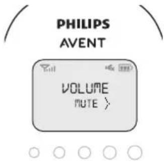 PHILIPS AVENT SCD735 - Désactivation du volume - 1