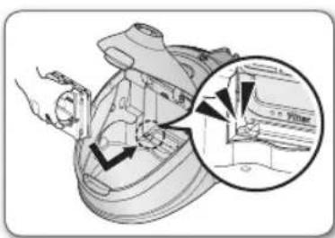 SAMSUNG SD9480 - When to clean the dust pack - 8