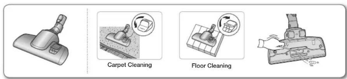 SAMSUNG SD9480 - 2-Step brush (Optional) - 1