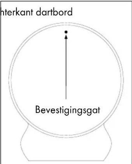 CRIVIT DS1435 - Montage van het dartbord (afbeelding 2, afbeelding 3) - 2