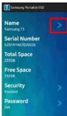 SAMSUNG MUPT1T0B - Modification des paramètres - 1
