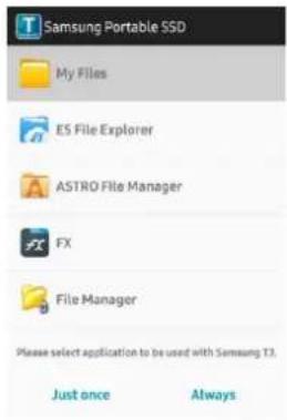 SAMSUNG MUPT1T0B - Installation de l'application mobile « Portable SSD » de Samsung et définition d'un mot de salle - 6