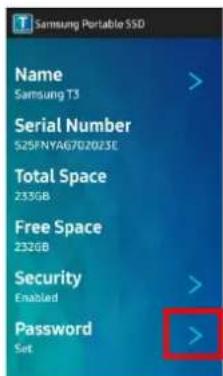 SAMSUNG MUPT250B - Modification des paramètres - 3