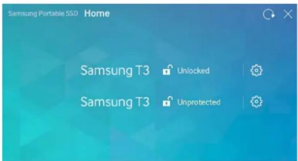 SAMSUNG MUPT250B - Modification des paramètres - 1