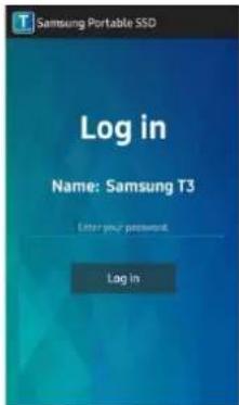 SAMSUNG MUPT250B - Installation de l'application mobile « Portable SSD » de Samsung et définition d'un mot de passe - 4