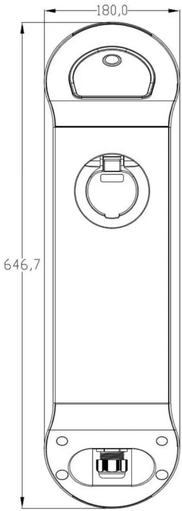 VESTEL EVC02AC22 - MASSZEICHNUNGEN - 1