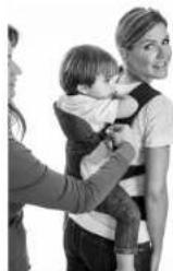 Infantino Fusion - Utilisation du Porte-bébé pour les Bébés Plus Vieux: Position Sac à Dos avec Siège Large - avec Assistance - 6