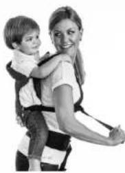 Infantino Fusion - Utilisation du Porte-bébé pour les Bébés Plus Vieux: Position Sac à Dos avec Siège Large - avec Assistance - 7