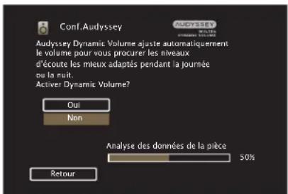MARANTZ NR1509 - Effectuez le paramétrage de Audyssey Dynamic EQ ^® et Audyssey Dynamic Volume ^® . - 2