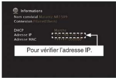 MARANTZ NR1509 - Contrôle de l'appareil à partir d'un contrôle Web - 1