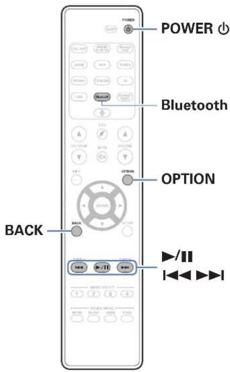 MARANTZ NR1509 - Écouter de la musique sur un périphérique Bluetooth - 1