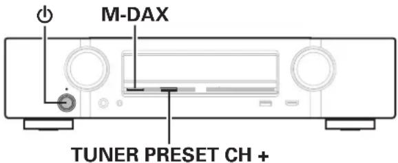 MARANTZ NR1509 - Réinitialisation des réglages d'usine - 1