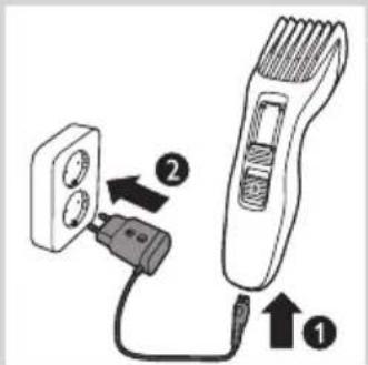 PHILIPS Series 3000 HC3510 - Förberedelsen inför användning - 1