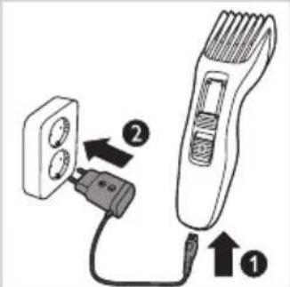 PHILIPS Series 3000 HC3510 - Préparation de l'appareil - 2
