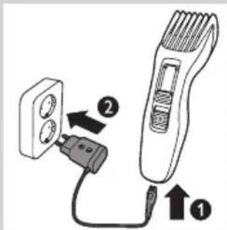 PHILIPS Series 3000 HC3510 - Vorbereitung des Geräts - 2