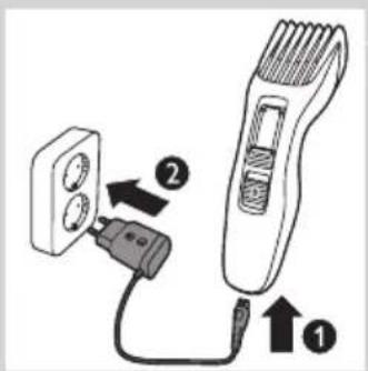 PHILIPS Series 3000 HC3510 - Preparing the appliance - 2