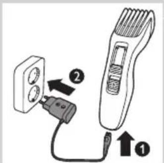 PHILIPS Series 3000 HC3510 - Preparar para a utilização - 1
