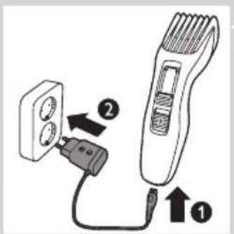 PHILIPS Series 3000 HC3510 - Preparación del aparato - 2