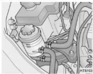 HYUNDAI Getz (2002) - NIVEAU DU LIQUIDE DE LA SERVODIRECTION - 1
