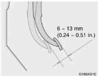 HYUNDAI Getz (2002) - CHANGEMENT DU FILTRE A AIR (à l'avant de l'évaporateur) (Si installé) - 7
