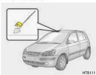 HYUNDAI Getz (2002) - ANTENNE - 1