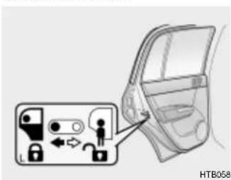 HYUNDAI Getz (2002) - SECURITE-ENFANT A LA SE- RRURE ARRIERE - 1