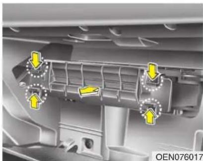HYUNDAI Veracruz (2011) - Remplacement du filtre - 1