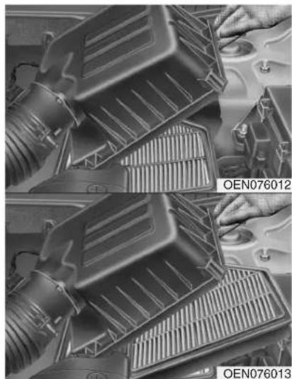 HYUNDAI Veracruz (2011) - Remplacement du filtre - 1