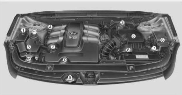 HYUNDAI Veracruz (2011) - ■ Moteur diesel - 1