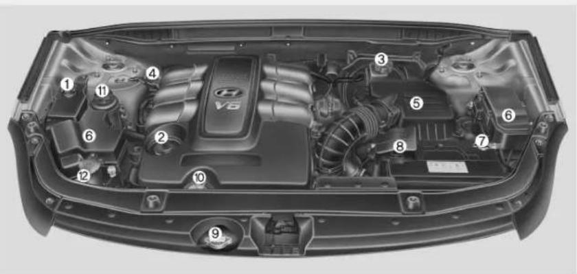 HYUNDAI Veracruz (2011) - ■Moteur diesel - 1