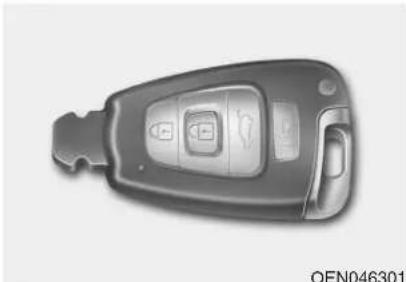 HYUNDAI Veracruz (2011) - CLÉ ÉLECTRONIQUE (LE CAS ÉCHÉANT) - 1