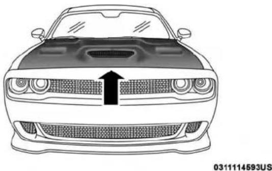 DODGE Challenger SRT (2018) - Pourouvrirlecapot - 2