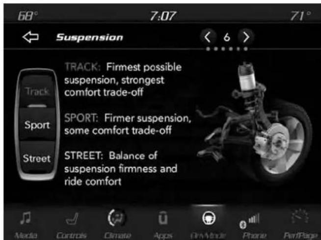DODGE Challenger SRT (2018) - Suspension - 1